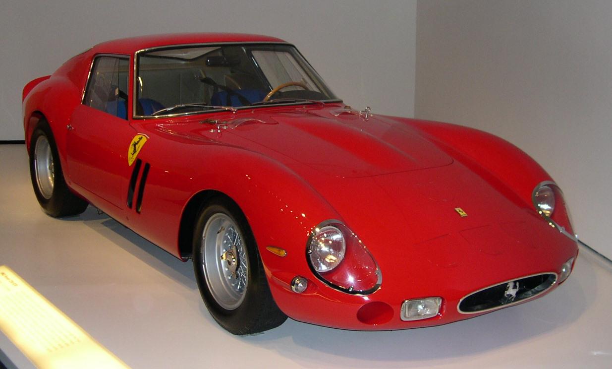 Ferrari 250 GTO, the 1962 competition berlinetta.